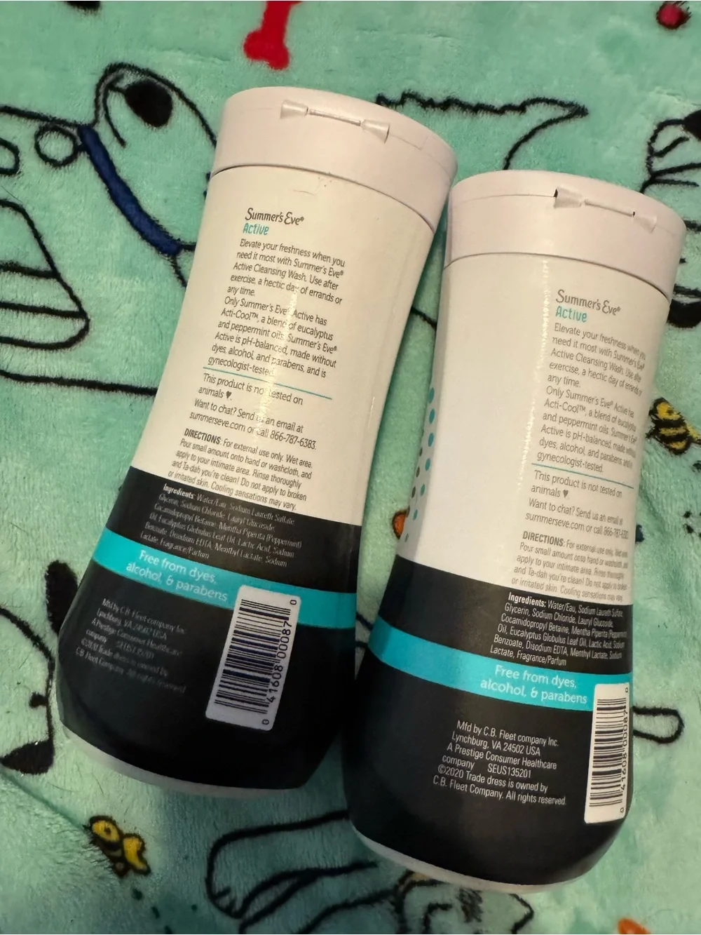 Summer's Eve Active Cleansing Wash 2-Pack NEW